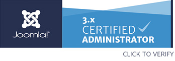 Webhand Webdesign verfügt über das Zertifikat Joomla! Certified Administrator